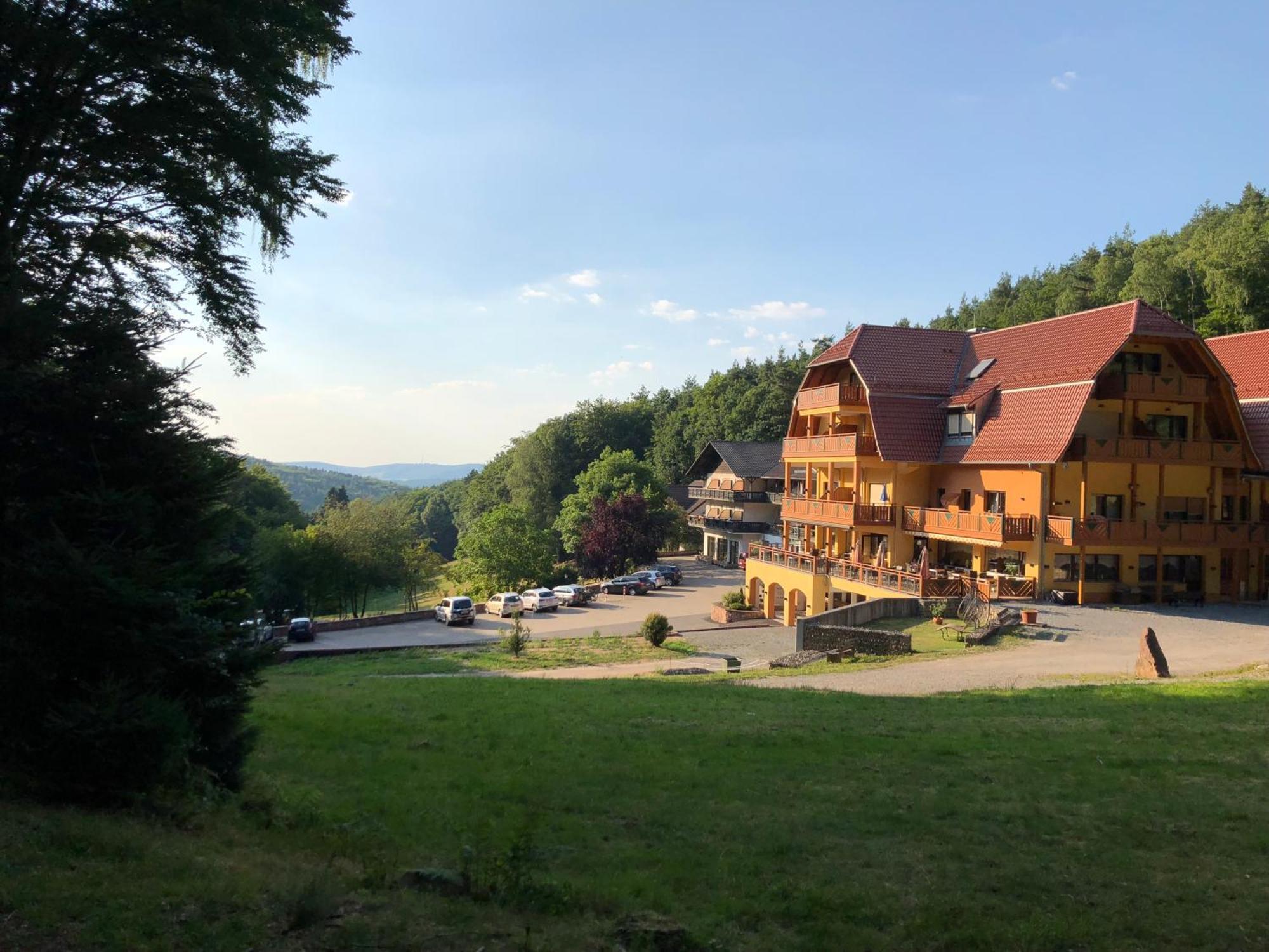 Wald-Hotel Heppe Dammbach Eksteriør billede